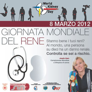 8 Marzo, Giornata mondiale del Rene