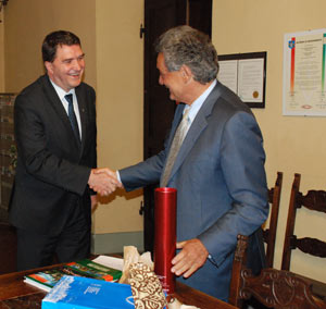 Il nuovo Sindaco di Oswiecim ricevuto in Consiglio Comunale