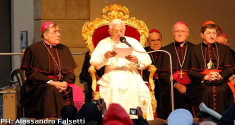 Intervento del Santo Padre a Sansepolcro