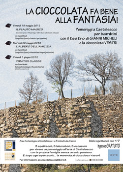 ‘La cioccolata fa bene alla fantasia’: rassegna teatrale a Castelsecco