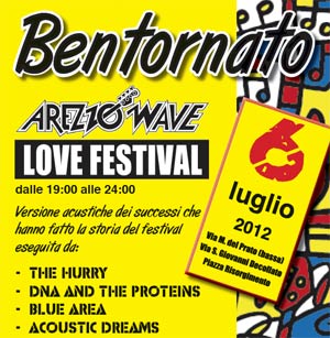Bentornato Arezzo Wave