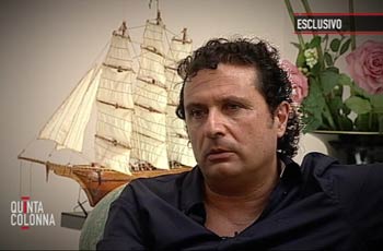 In esclusiva a ‘Quinta Colonna’ l’intervista a Francesco Schettino