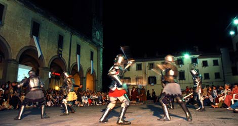 Bibbiena ritorna al Medioevo
