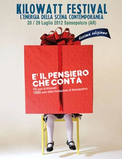 Kilowatt festival 2012 dal 20 al 29 luglio a Sansepolcro