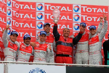 Andrea Piccini vince la 24ore di SPA su Audio R8