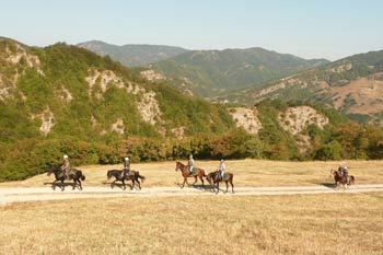 Concluso collaudo Ippovia delle Foreste Sacre nel Parco del Casentino