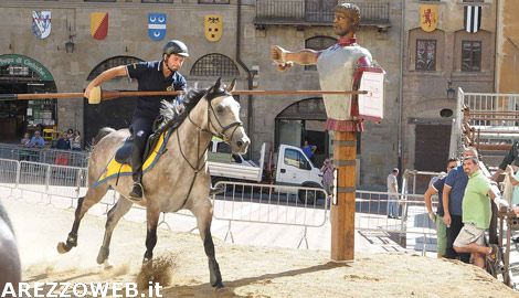 Giostra del Saracino: primo giorno di prove