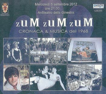 La cronaca e la musica del 1968 all’Anfiteatro della Ginestra