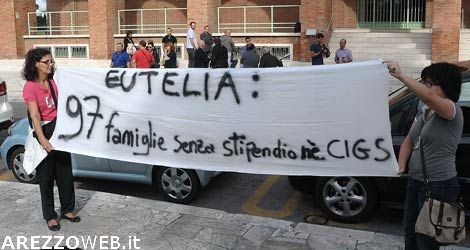 Dipendenti ex Eutelia: ‘cassa integrazione subito’ – FOTO