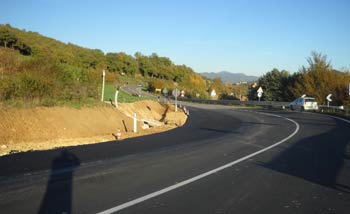 Lavori al confine tra Toscana e Umbria: messa in sicurezza la SP221