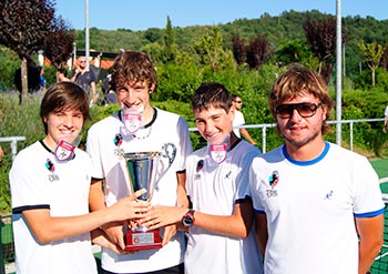 La Federtennis Toscana premia il vivaio del Giotto