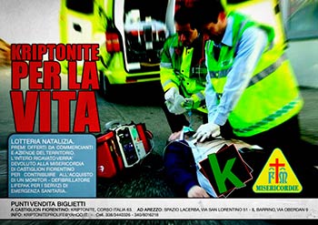 Circolo Kriptonite: lotteria natalizia per acquisto defibrillatore
