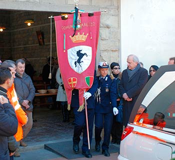 I funerali di Luigi Coppola: la partecipazione del Comune