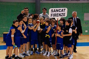 Sancat Firenze vince il 23esimo torneo nazionale minibasket