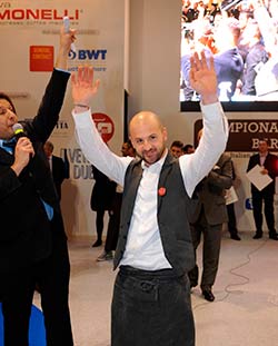Francesco Sanapo è il nuovo campione italiano di caffetteria