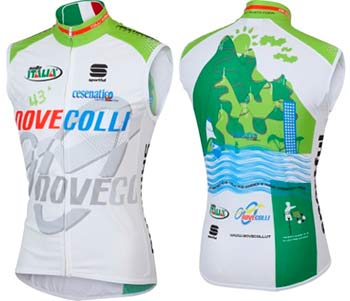 Gadget Nove Colli 2013: gilet Sportful nel pacco della 43^ edizione