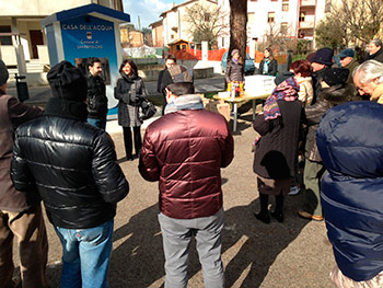 Inaugurazione casa dell’acqua a San Polo