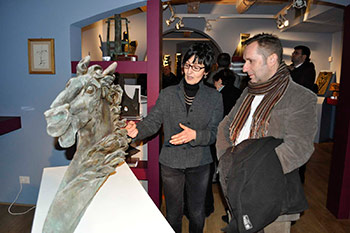 Montevarchi : prosegue con successo la mostra di Stella Battaglia
