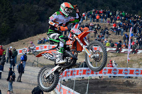 L’aretino Riccardo Righi tra le vedette del motocross di Montevarchi