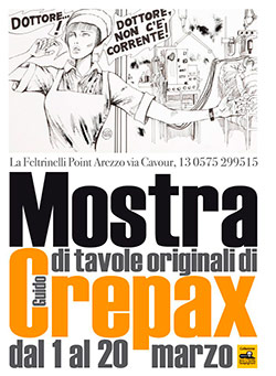 Crepax alla Feltrinelli Point