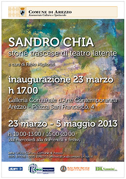Ad Arezzo, la grande mostra dell’opera di Sandro Chia