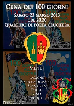 A cena al circolo di Porta Crucifera