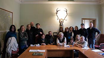 Il Commissario Santini incontra i dipendenti del Parco