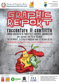 Il graphic journalism sbarca ad Arezzo Factory