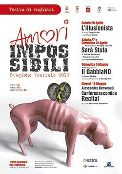 Alessandro Benvenuti chiuderà la stagione teatrale di Anghiari
