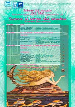 Il 25 maggio il seminario ‘Sirene: il corpo che cambia’