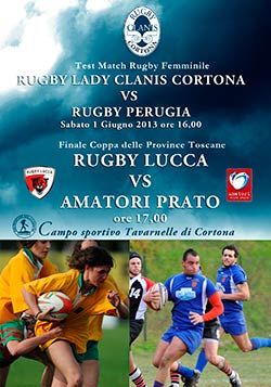 La festa toscana del Rugby arriva a Cortona