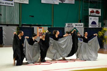 Saggio di fine anno sportivo delle Ginnaste della ASD Giuseppe Falciai