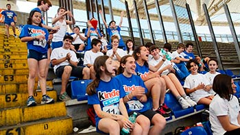Atleti aretini all’Olimpico per il Palio dei Comuni