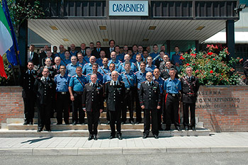 Visita del Comandante Interregionale dei Carabinieri al Comando Provinciale di Arezzo