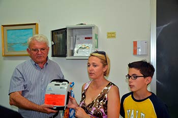 Istallato un defibrillatore alla casa della salute di Castiglion Fiorentino