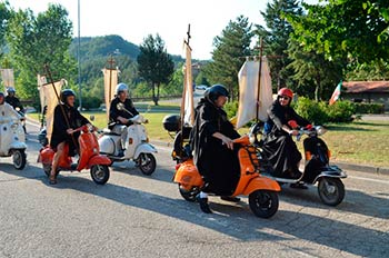 Primo raduno vespa Abbaziale