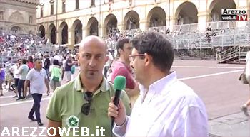 Giostra del Saracino: 4 giorno di prove intervista a Maurizio Carboni