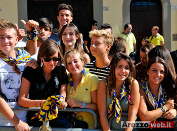 Giostra del Saracino: guarda tutti i volti della Piazza – FOTO