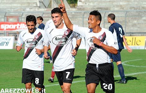 Arezzo-Narnese: 4-0 – FOTO