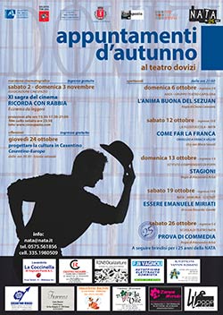 Appuntamenti d’Autunno al Teatro Dovizi