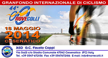 Nove Colli 2014: the enrollment will start in November, Tuesday 5th