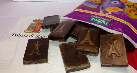 32enne marocchino arrestato con oltre 1chilo di hashish