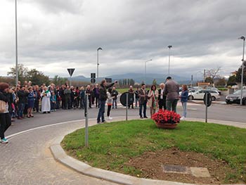 Sansepolcro: inaugurate nuova rotonda e sede pro loco a Gricignano