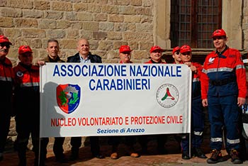 Protezione Civile: arriva il Nucleo dell’Associazione Carabinieri