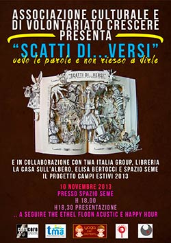 Spazio Seme presenta SCATTI DI… VERSI
