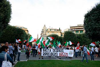 CasaPound: il carcere di Arezzo è fatiscente e la città abbandonata a se stessa