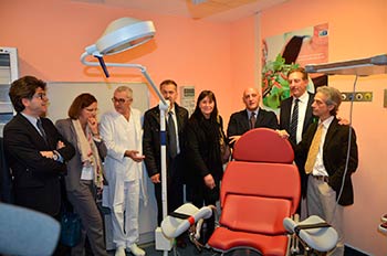 Donata da Banca del Valdarno all’ospedale della Gruccia una nuova poltrona proctologica