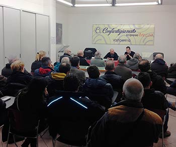 Proficuo incontro tra imprenditori e l’onorevole Donati a Sansepolcro