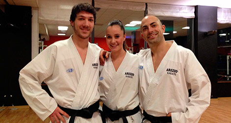 L’Arezzo Karate si fa onore con tre titoli regionali