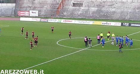 Arezzo – Foligno 1 – 1 : FINALE
